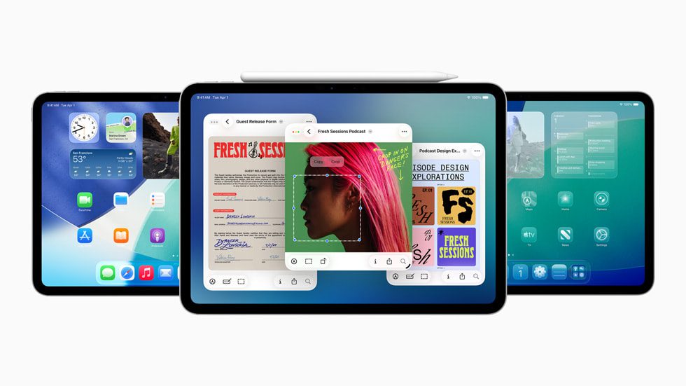 iPadOS 26 Stock Wallpapers