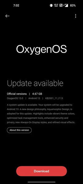 OnePlus 8, 8 Pro, and 8T Gets OxygenOS 13 Android 13 Based (ColorOS 13) Update