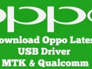 Oppo Latest MTK QCOM USB Driver 3.1.9 (Free Download)