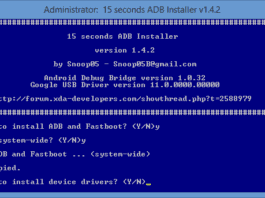 Download And Install ADB Fastboot Platform tools
