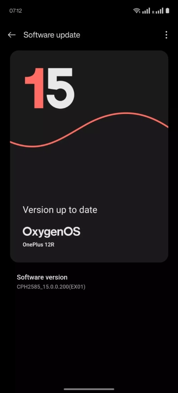 OnePlus 12R receives OxygenOS 15 Stable Update