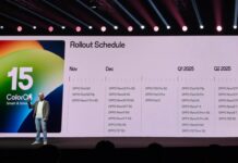 Oppo Showoff ColorOS 15 global update rollout schedule