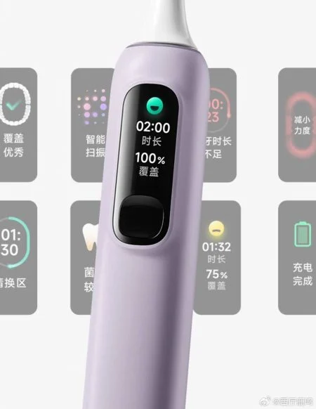 Xiaomi Mijia Sonic Vibration Electric Toothbrush Pro launched