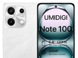 Umidigi Note 100 5G Stock Firmware ROM (Flash File)