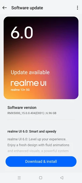 Realme 13 Plus Realme UI 6.0 Update: Everything You Need to Know